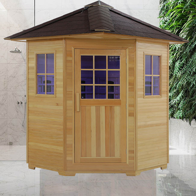 ETL Backyard Indoor Outdoor Sucha sauna Łaźnia parowa 4 osoby