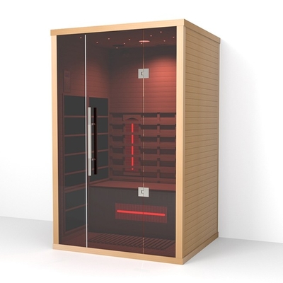 Hemlock / Red Cedar Indoor 2-osobowa sauna na podczerwień dla domu