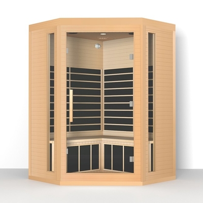 Nisko Emf Hemlock Indoor Home Sauna na podczerwień do utraty wagi 3 ~ 4 osoby