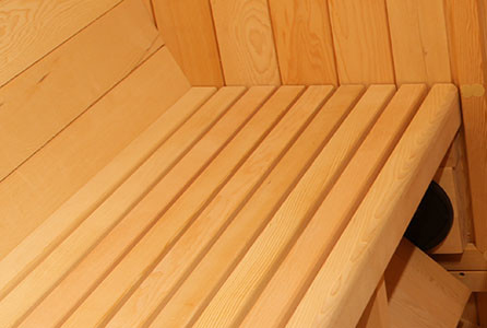 Sauna na zewnątrz z litego drewna nagrzewa się szybko Akceptowalna OEM