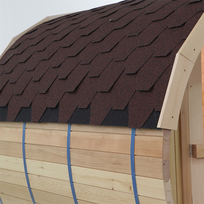 Niezwykle wydajna sauna na zewnątrz z beczką na drewno z piecem do sauny OEM do przyjęcia