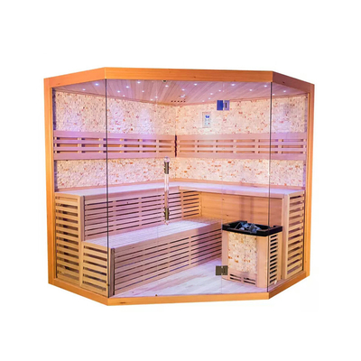 4 - 5-osobowa sauna parowa z podwójną ławką Detox do domu w domu
