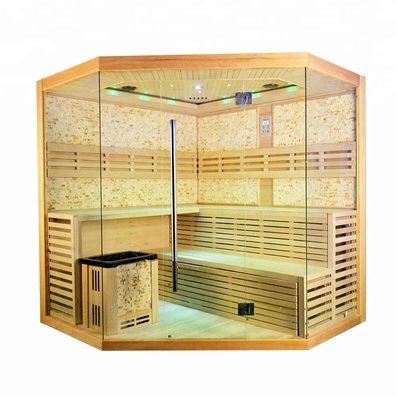 4 - 5-osobowa sauna parowa z podwójną ławką Detox do domu w domu