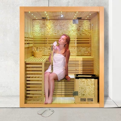 Hemlock Wood Home Sauna Łaźnia parowa 4 - 5 osób z 6kw piecykiem