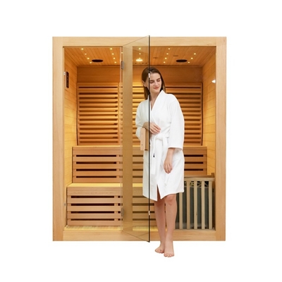 Custom Indoor Modern Home Body Sauna mokra parowa dla 4 osób