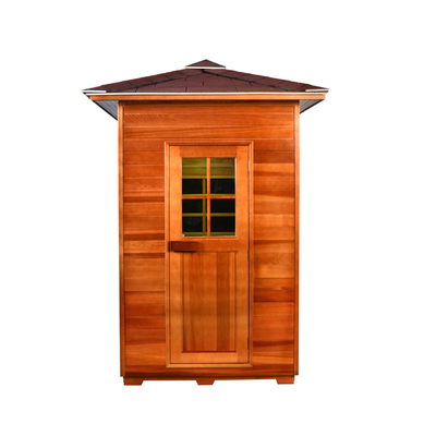 Carbon Panel Garden Outdoor Wood Sauna 2 osoby Rozmiar