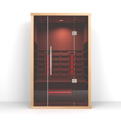 Hemlock / Red Cedar Indoor 2-osobowa sauna na podczerwień dla domu