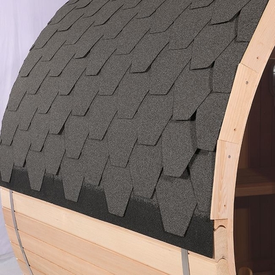 OEM Tradycyjna sauna parowa z litego drewna na zewnątrz dla 6 osób