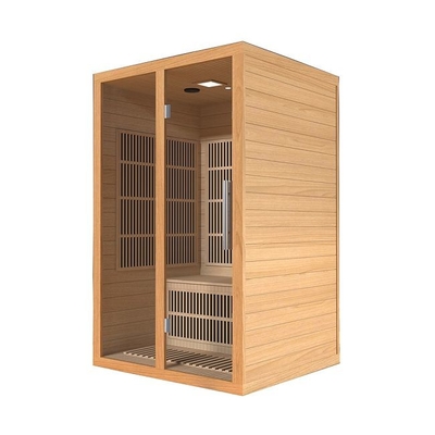 2-osobowa wewnętrzna, kompatybilna z Bluetooth, domowa sauna na podczerwień na podczerwień w Hemlock