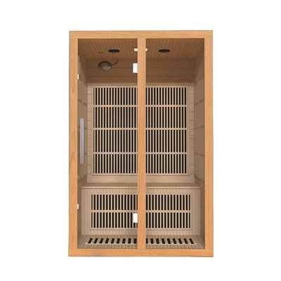 2-osobowa wewnętrzna, kompatybilna z Bluetooth, domowa sauna na podczerwień na podczerwień w Hemlock