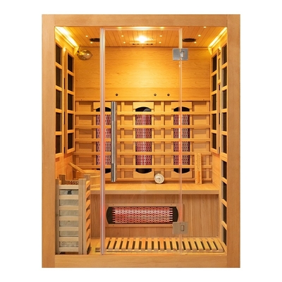 Zdejmowane Beauty Spa w połączeniu z sauną na podczerwień i parą dla 3 osób