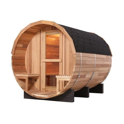 OEM Sauna parowa z litego drewna z czerwonego cedru na zewnątrz na podwórko