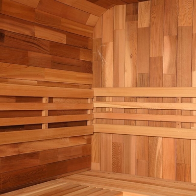 Cedar Outdoor Dry Sauna Room dla zdrowia i relaksu 15 ~ 90 ° C Temperatura wymagana