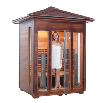 Grzejnik panelowy z włókna węglowego Outdoor Dry Sauna Canadian Hemlock