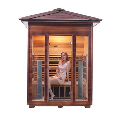 Grzejnik panelowy z włókna węglowego Outdoor Dry Sauna Canadian Hemlock
