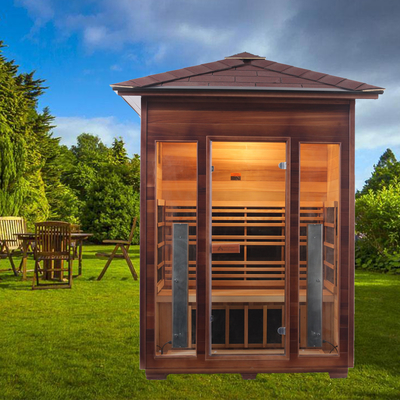 Grzejnik panelowy z włókna węglowego Outdoor Dry Sauna Canadian Hemlock