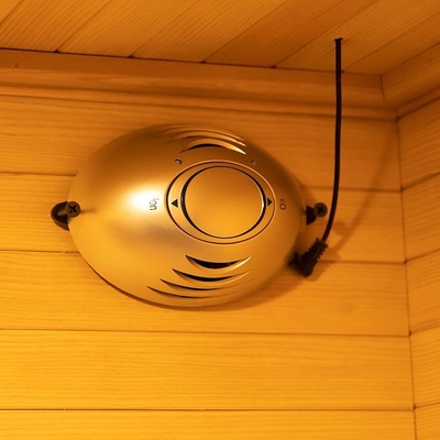 Promienne wewnętrzne grzejniki węglowe Mini drewniana sauna na podczerwień 1 - 2 osoby