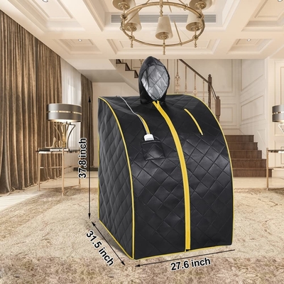 Domowa sauna na podczerwień o mocy 1050 W dla 1 osoby z kapeluszem