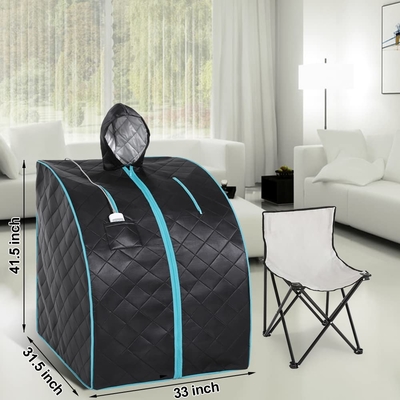 1 osoba Rozmiar Full Body Home Spa Przenośna sauna na podczerwień z kapeluszem