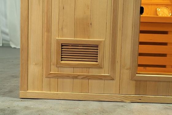 Domowa Mała Drewniana Tradycyjna Sauna Parowa dla 2 Osób Z Kuchenką Elektryczną 3KW