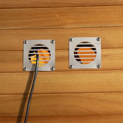 OEM i ODM Drewniana sucha sauna zewnętrzna z kuchenką elektryczną 9KW
