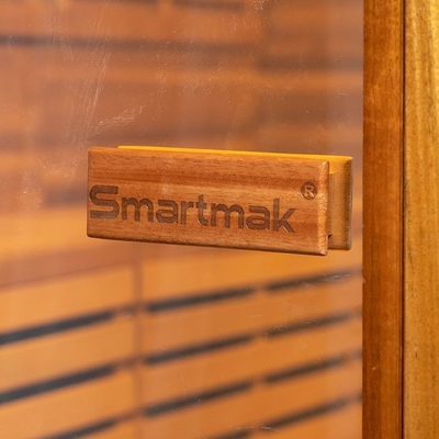 OEM i ODM Drewniana sucha sauna zewnętrzna z kuchenką elektryczną 9KW
