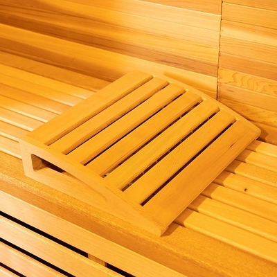 OEM i ODM Drewniana sucha sauna zewnętrzna z kuchenką elektryczną 9KW