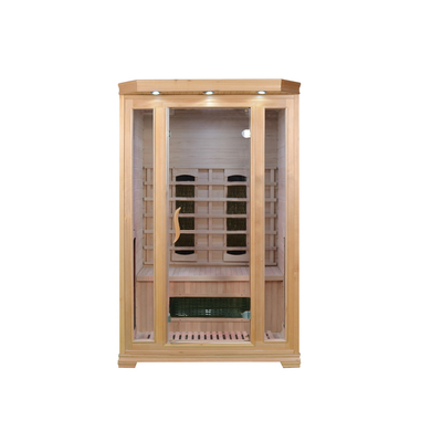 1750W Hemlock / Cedar Home Sauna Room Z Systemem Bezpieczeństwa W Drzewie Kolor prostokątny
