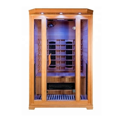 Canadian Hemlock 2-osobowa sauna domowa 1750 W z systemem bezpieczeństwa