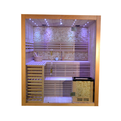 Sauna parowa Hemlock 220 V z panelem sterowania z ekranem dotykowym