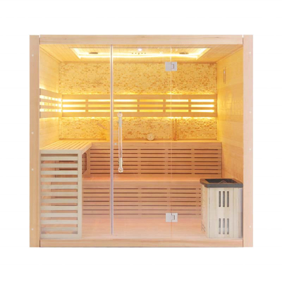 Sauna parowa Hemlock 220 V z panelem sterowania z ekranem dotykowym