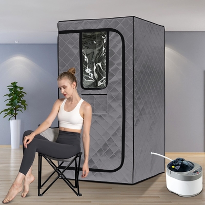 110 - 120V AC 60Hz Przenośna sauna parowa z przejrzystymi okienami