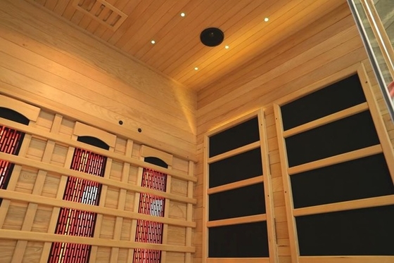 4 Zdrowie osoby Luxury Daleko Infrared Sauna Room Dom Wewnętrzny Infrared Sauna Room