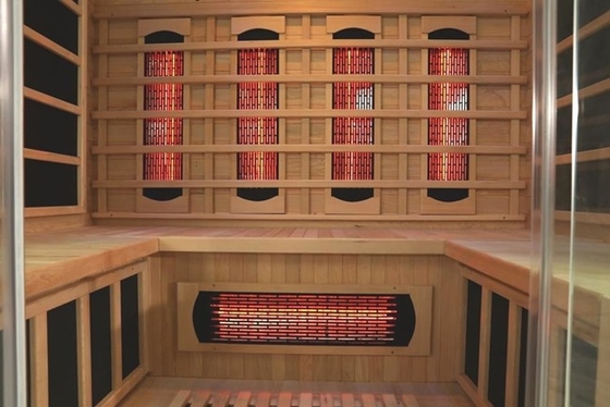 4 Zdrowie osoby Luxury Daleko Infrared Sauna Room Dom Wewnętrzny Infrared Sauna Room