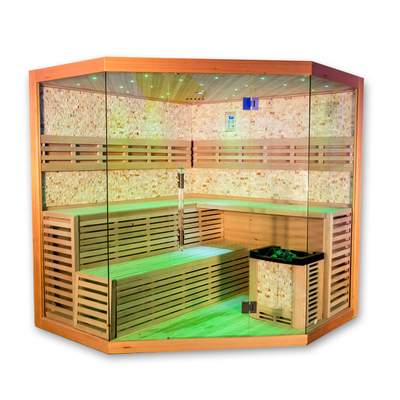 Luksusowa tradycyjna domowa sauna dla 5 - 6 osób Himalajska sauna parowa