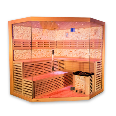 Luksusowa tradycyjna domowa sauna dla 5 - 6 osób Himalajska sauna parowa