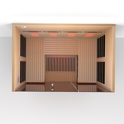 Numeryczny sterownik Sauna Hemlock Sauna w odległym podczerwieni 4 osoby