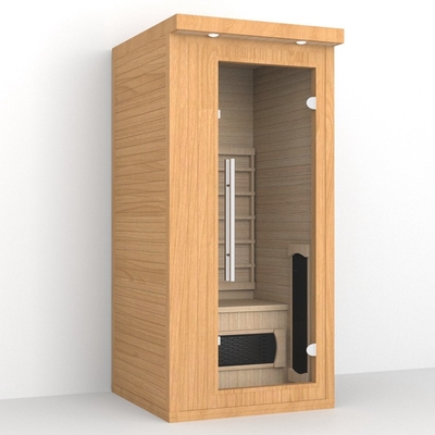 Sauna w pomieszczeniu 1 - 2 osoby Sauna w podczerwieni z kapsułą czerwonego światła