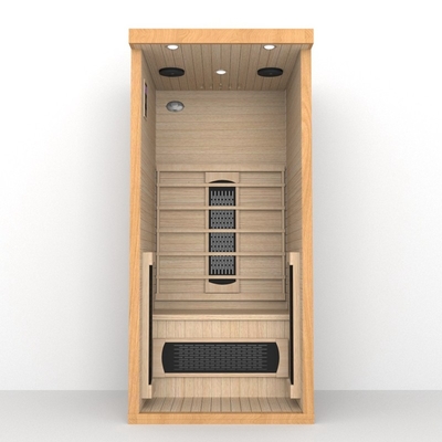 Sauna w pomieszczeniu 1 - 2 osoby Sauna w podczerwieni z kapsułą czerwonego światła