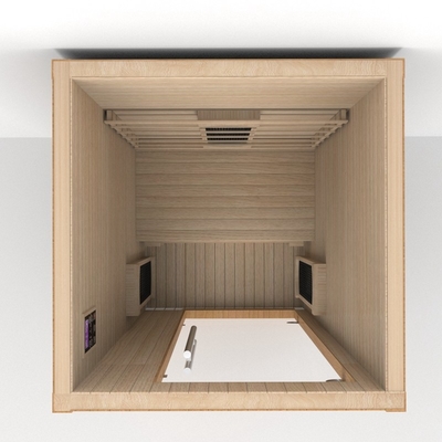 Sauna w pomieszczeniu 1 - 2 osoby Sauna w podczerwieni z kapsułą czerwonego światła
