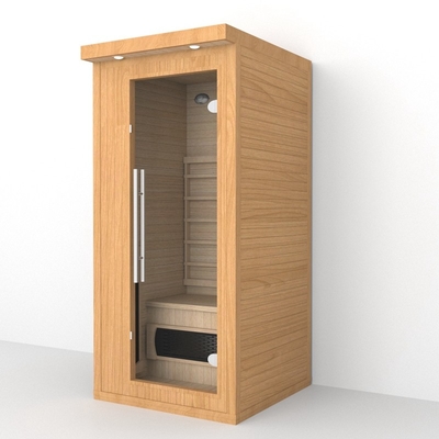 Sauna w pomieszczeniu 1 - 2 osoby Sauna w podczerwieni z kapsułą czerwonego światła