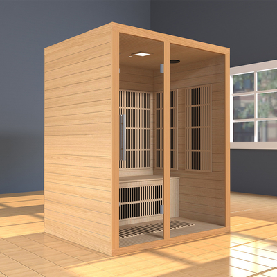 Smartmak 2100W 3 Osoby Daleka Infraczerwona Sauna Pokoj domowy Infraczerwona Sauna Do Spa