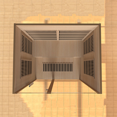 Smartmak 2100W 3 Osoby Daleka Infraczerwona Sauna Pokoj domowy Infraczerwona Sauna Do Spa
