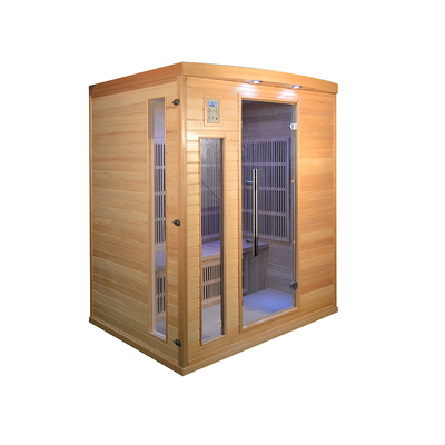 Sauna drewniana, nowoczesna, luksusowa, dalekoinfraczerwona, sauna domowa 2700W