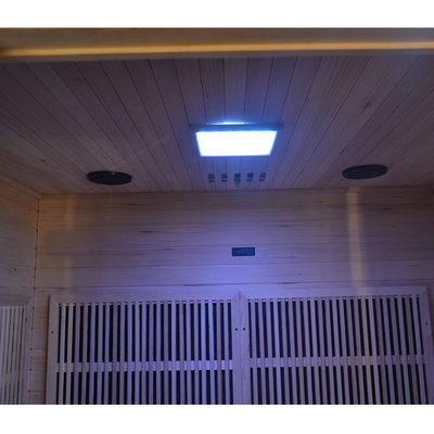 Sauna drewniana, nowoczesna, luksusowa, dalekoinfraczerwona, sauna domowa 2700W