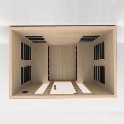 Czerwony Cedar 4 osoby Infraczerwona sauna Dom Daleki Infraczerwony Sauna