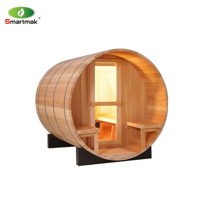 Kanadyjski czerwony cedrowy drewno Sauna zewnętrzna