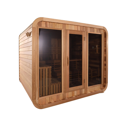 Zmienną wentylację Cedar Outdoor Dry Sauna With Bluetooth Music System
