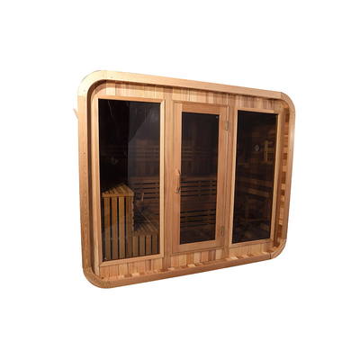 Zmienną wentylację Cedar Outdoor Dry Sauna With Bluetooth Music System