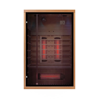 1750W Hemlock / Cedar Home Sauna Room Z Systemem Bezpieczeństwa W Drzewie Kolor prostokątny